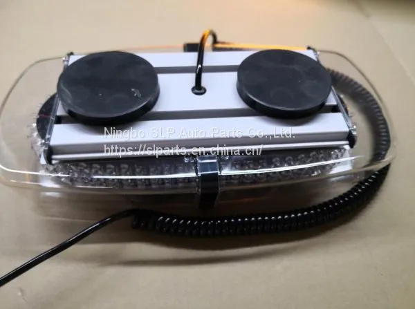 240 LED Amber Yellow Magnetic Light Emergency Warning Strobe Flashing Construction Roof Top (Amber) photo-3