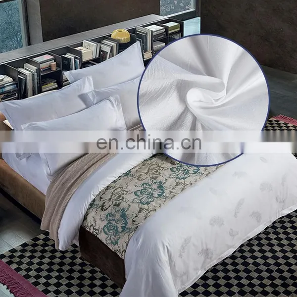 Feather Jacquard 100 Cotton Bed Sheets for Hotels photo-2