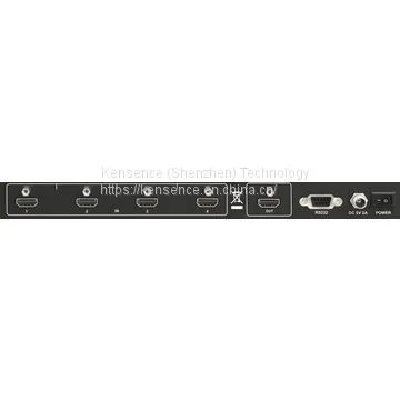 4K*2K/3D,4x1 HDMI Matrix Switcher/Scaler,4 In 1 Out photo-2
