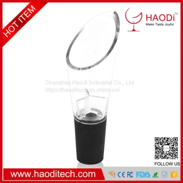 HD-DJ0003 Wine Aerator Pourer Decanter Premium Wine Decanter Wine Pourer Aerating Spout