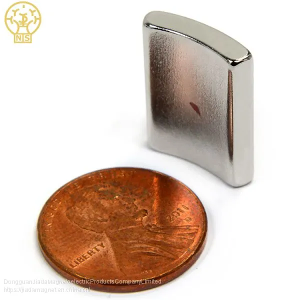 China Factory Neodymium Magnet Arc Wedge