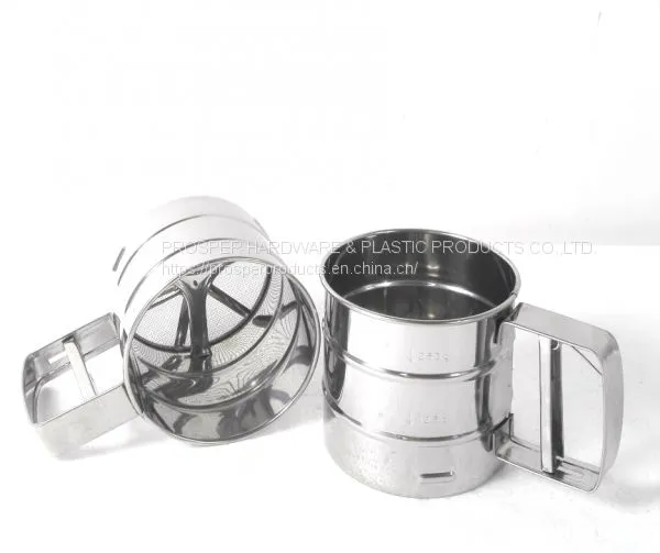 Kitchen accessories stainless steel flour sifter