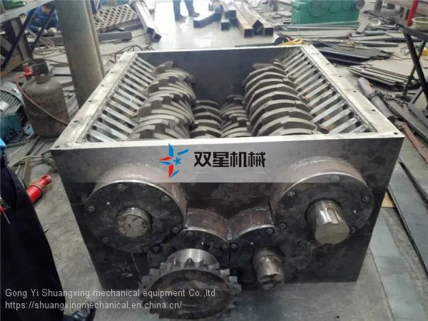 Heavy Duty Mobile Scrap Car Glass Rubber Shredder for Sale photo-3