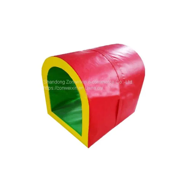 Eco-friendly Kids Soft Play Roller Tunnel Educational Toys