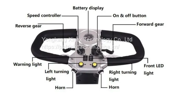 4 Wheel Electric Mobility Scooter for Seniors With Turn Signals photo-5