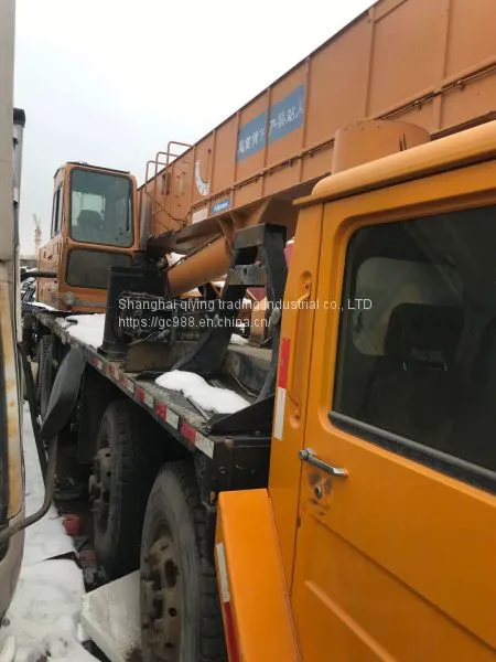 USED ORIGINAL JAPAN KATO 50TON MOBILE CRANE photo-4