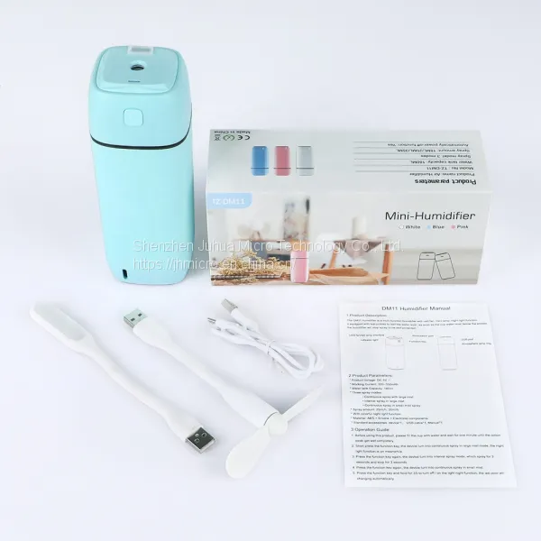 Lucky Desk Car Evaporative Humidifier Ultrasonic Fine Mist Rechargeable 4l no Sound for Bedroom photo-4