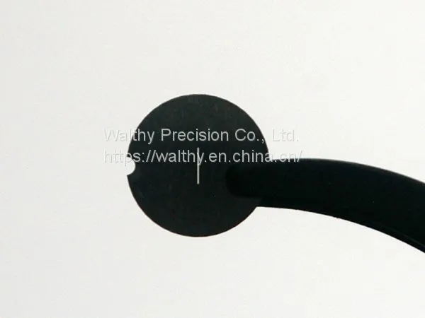 5-10um Wide High Precision Blacked Slits for Optical Instruments