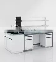 Chinese Laboratory Furniture Pathology Work Bench Lab Bench With Sink photo-4