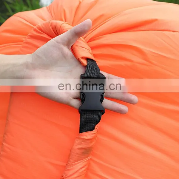 Nylon Polyester Durable Inflatable Lounger Kids Air Sofa for Camping Park Beach Backyard Bed Inflatable Laybag photo-4
