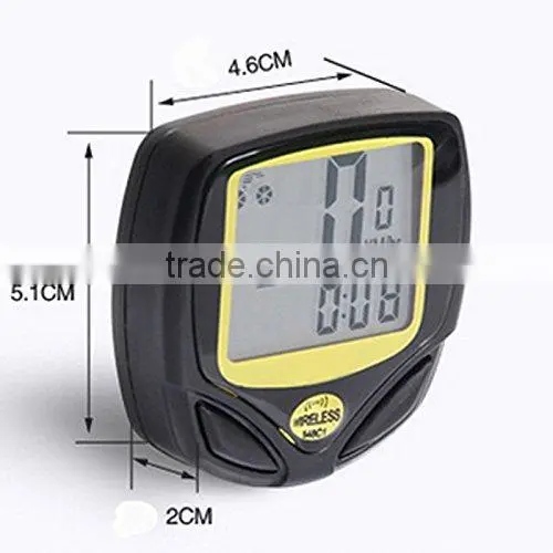 Multi Functions Wireless Cyclocomputer, Waterproof Cycling Bike Odometer Bycicle Speedometer photo-2