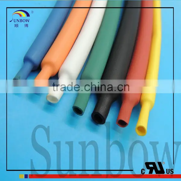 RoHS Flexible Thin Wall Multi Purpose Polyolefin Heat Shrink Tubing photo-3