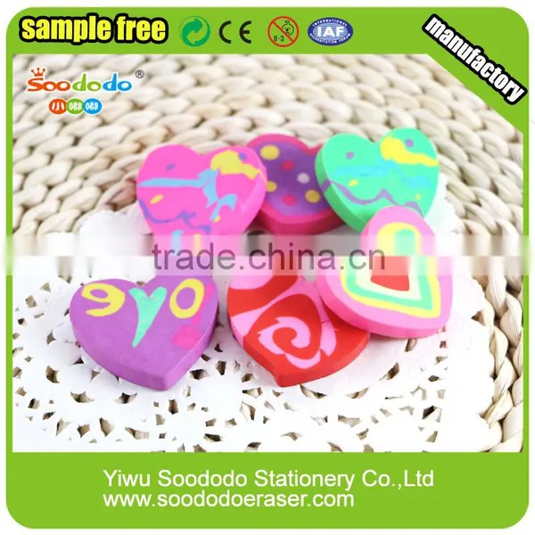 Heart Shape Extruded Colorful Stationery Product photo-5