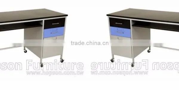 Oupusen Modern Knock Down Metal Office Table photo-3