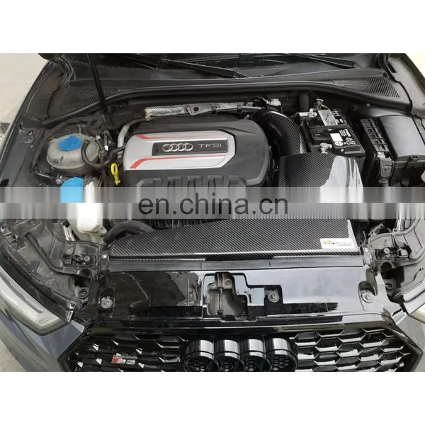 Perfect Fitment Aerodynamic 3K Twill Carbon Weave in Glossy Finish Dry Carbon Fiber Air Intake Kit For VW Golf MK7 2.0T photo-4