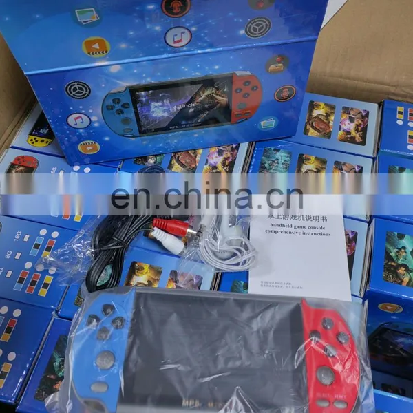 2022 Wholesale X7 Handheld Video Game Console 4.3 Inch HD Screen Game Player photo-4