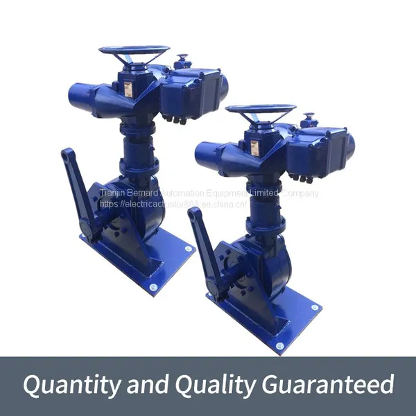 Bernard Original Angle Stroke Electric Actuator ST14+1825G Base Type Valve Electric Device photo-4