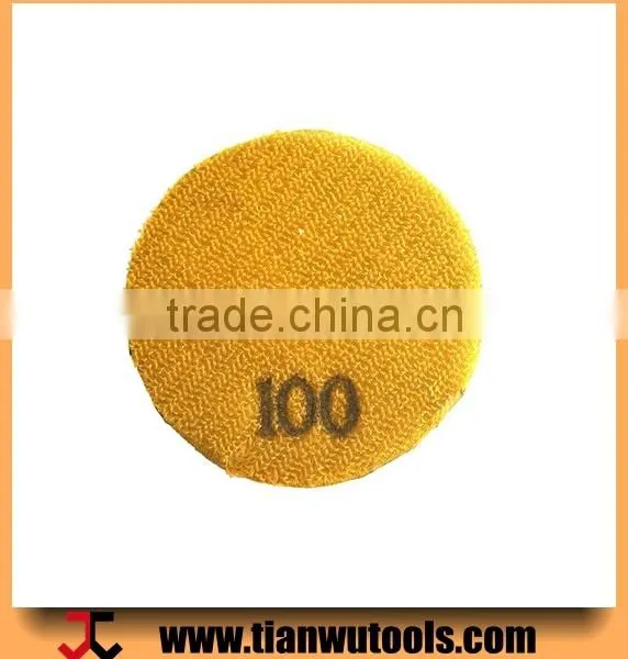 76mm Diameter Nylon Buckle Concrete Grinding Plate photo-2