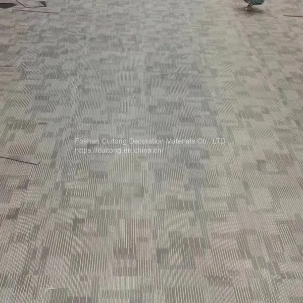 Imitation Carpet Sheet LVT Floor Scraping Adhesive Vinyl Floor Tile Manufacturers Direct Sales PVC Floor Glue photo-5