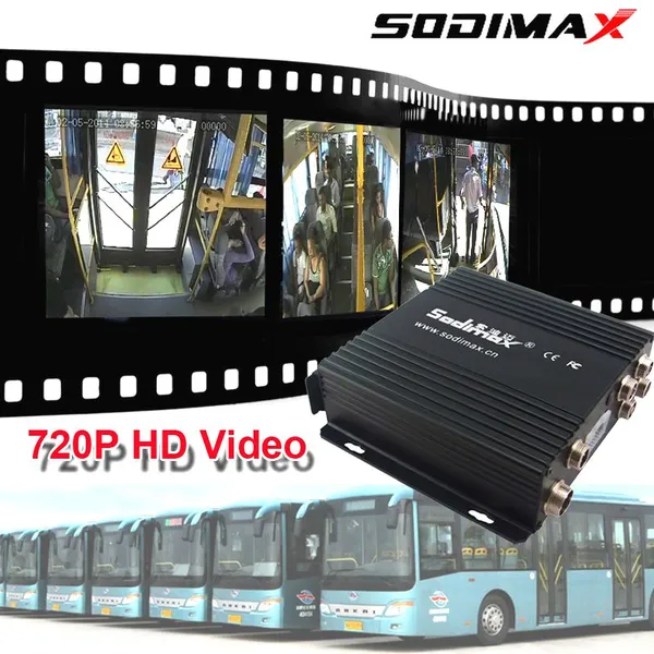 Bus Truck Mdvr Fleet Management 4G GPS Security Camera Recorder Mobile DVR Dashcam Commercial Vehicle Car DVR Collision Alarm photo-4