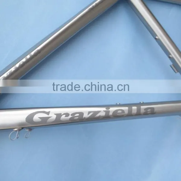 Titanium 700C Road Bike Frame 46cm With Internal Cable Routing photo-4