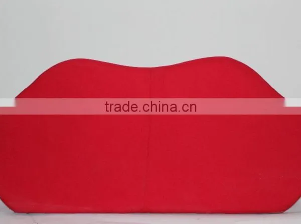 Home Furniture Living Room Red Lip Sofa photo-4