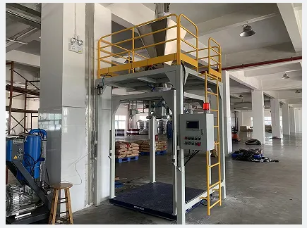 Semi Automatic FIBC Filling Systems Manual Bag Breaker ,fibc Loader photo-3