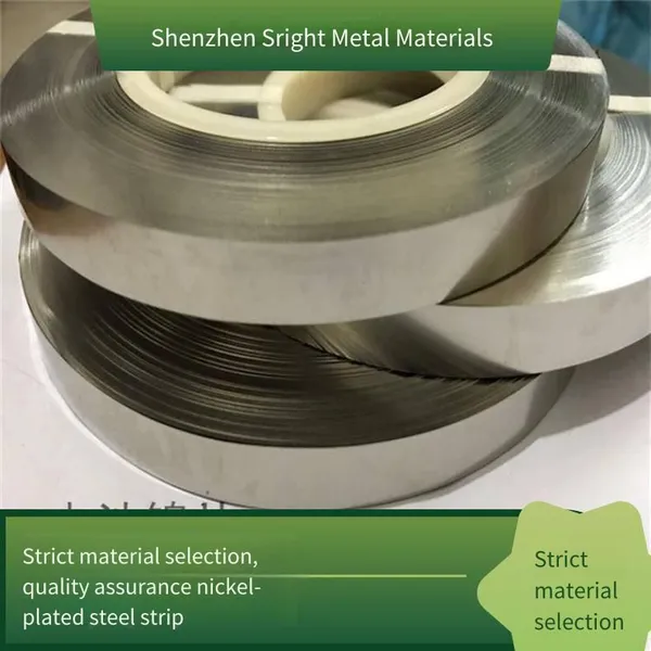 Nickel Alloy Strip, Electronic Components, Conductive Pure Nickel Foil, n6 Hard-state Nickel Sheet and Foil, High-elasticity Nickel-plated Steel Strip photo-4