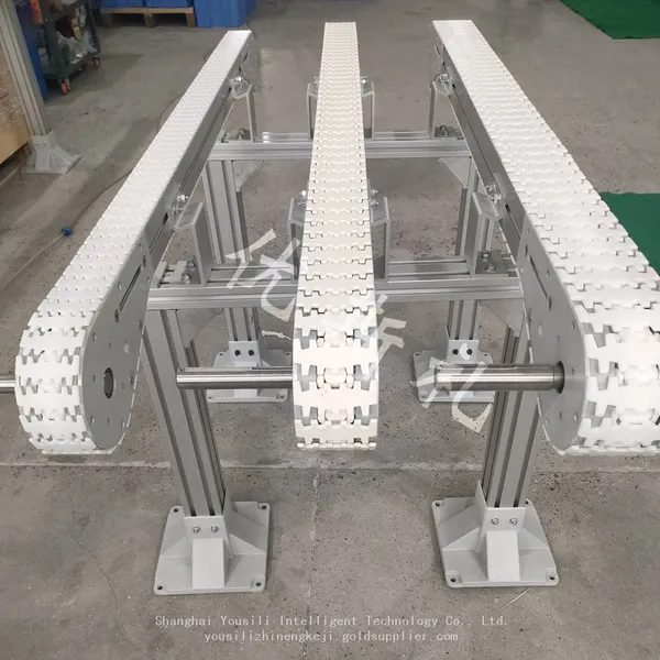 Ring-shaped，U-shaped，Go Straight，Turn，Multi-row，Flexible Chain Conveyor，Plastic Chain Conveyor Line photo-2