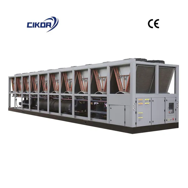 High Efficiency Air Cooled Screw Water Chiller For Industrial Cooling System photo-4