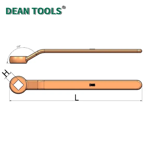 Valve Spanner For Water Treatment Plant Valve Repair Carbon Steel Standard photo-2