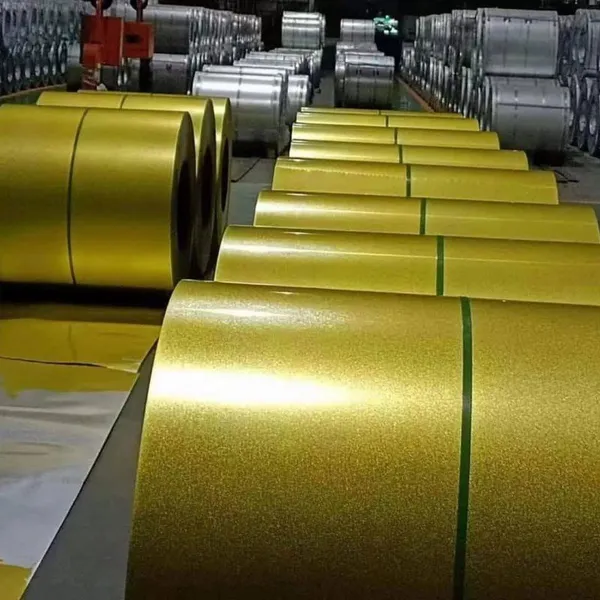 DX51D Prepainted Galvanized Steel Coil PPGI Coil PE HDP PVDF Coating Color Coated Steel Coil In Stock photo-5
