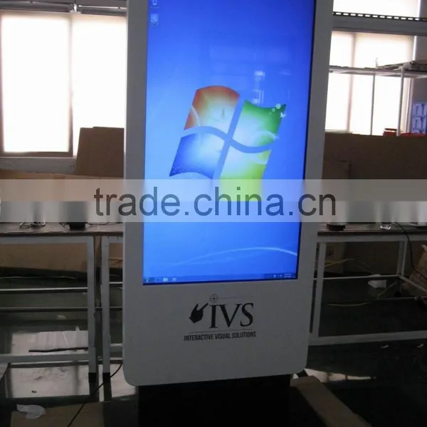 Windows Pc Core I3 Ir Multi Touch Screen Led Monitor Advertising Totem Digital Advertising Display Indoor Kiosks For Malls photo-3