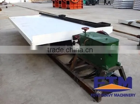 High Recovery Rate Gold Mining Gravity Separator Shaking Table