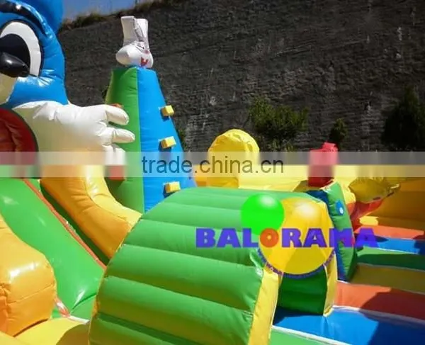 Cartoon Inflatable Slide, Inflatable Playground for Kids, Commercial Inflatable Playground photo-3