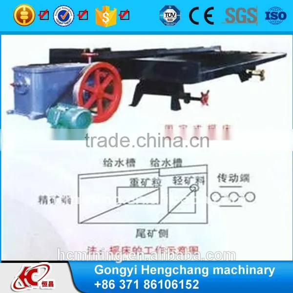 High Efficiency Mineral Processing Shaking Table With Low Price photo-3