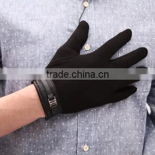 Men's Touch Screen Gloves , Use Device While Keeping Hands Warm ,Full Finger Gloves photo-5