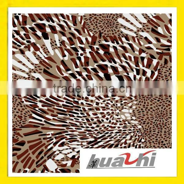 Polyester Knitting Fabric With Printed and Dyed 163