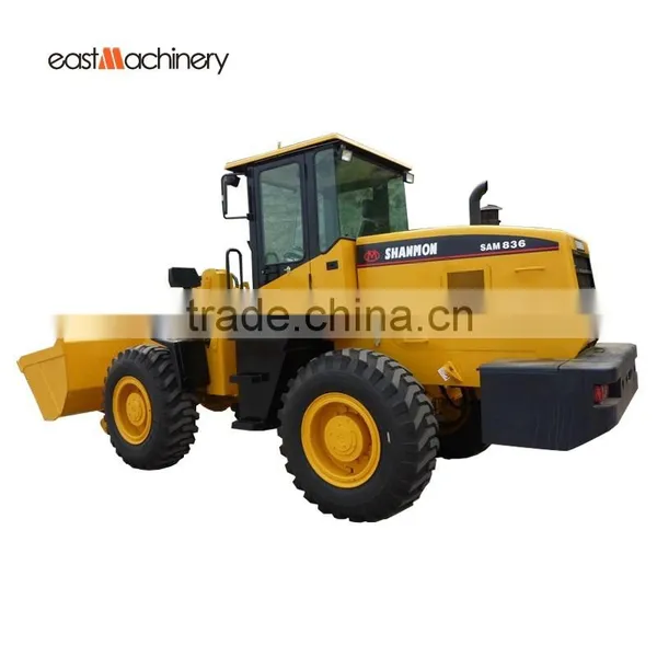 2016 New front end loader, hydraulic 5 ton wheel loader high quality for Egypt