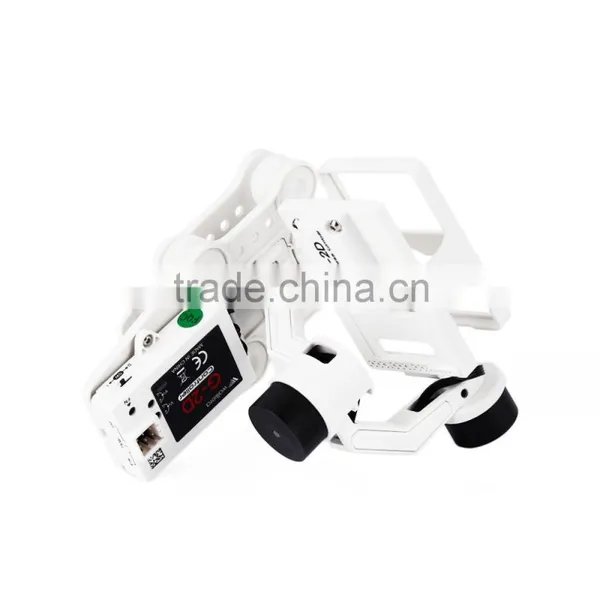 Walkera White Plastic Version G-2D Brushless Gimbal for ILook/GoPro Hero 3 photo-5