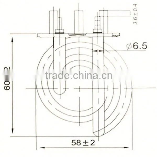 Cheapest 220v Water Kettle Heating Element With Flange Hot Sell photo-2