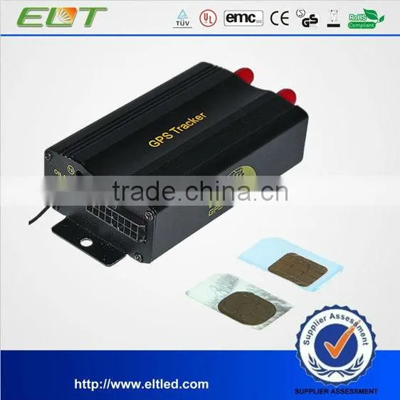 Full Kit TK103-B Gps GSM Tracker Support SMS Tracking on Cellphone Dual Sim Card Car Gps Tracker