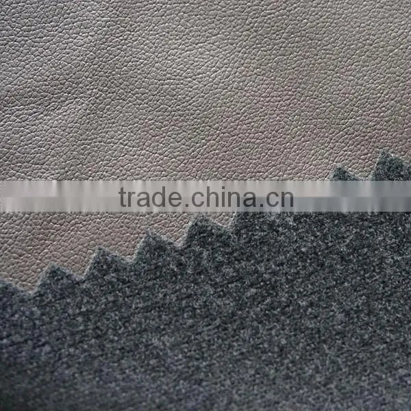 Warp Circle Flannelette pu Synthetic Leather