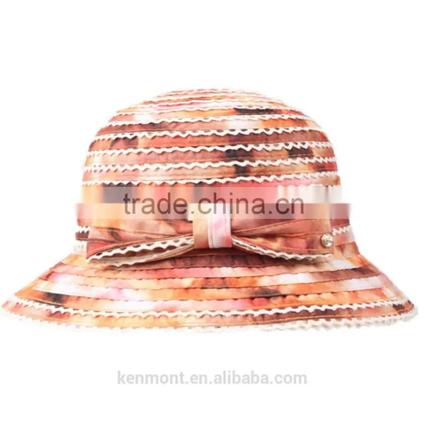 Best Selling Women Folding Straw Hats Wholesale