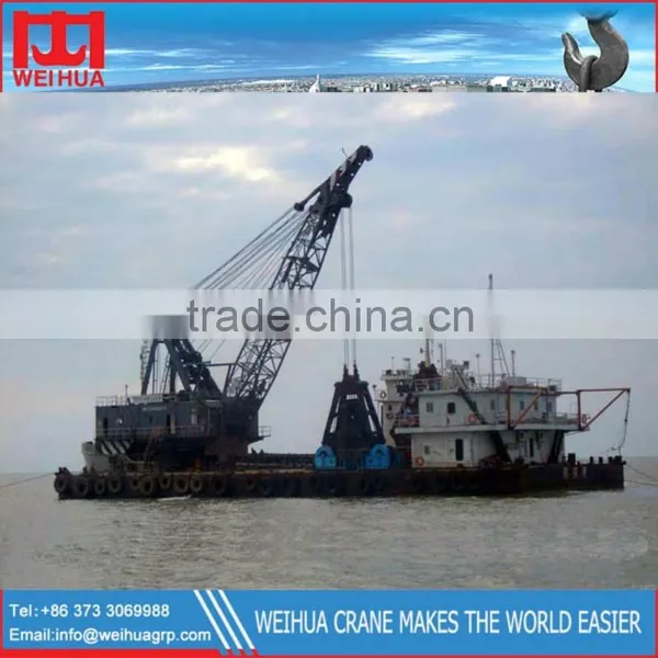 ISO Standard 70t High Efficiency Grab Dredger Boat