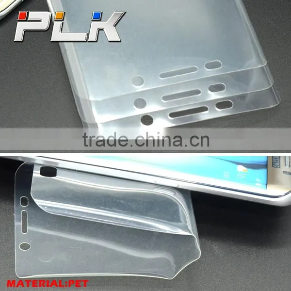 LCD monitor screen protector for samsung galaxy s6 edge screen protector
