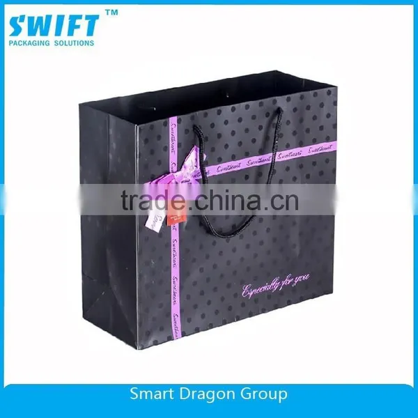 2015 China Wholesale Luxury Gift Paper Shopping Bag For Promotion photo-6