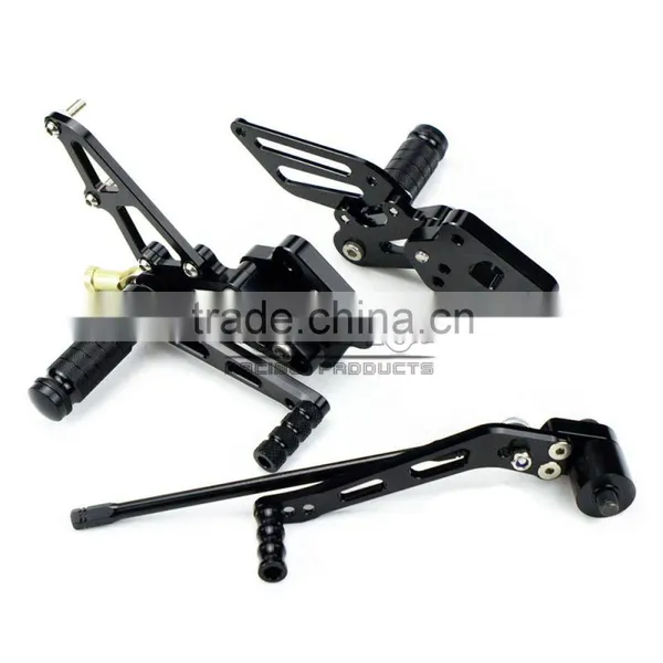 ARS-K6 Wholesale Billet Aluminum Adjustable Footrest Peg Motorcycle for Suzuki GSXR 600/750 06-09 photo-6