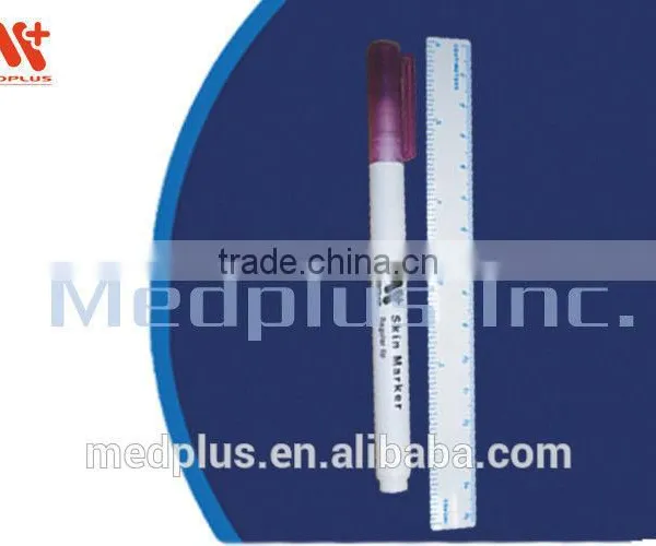 Medical Gentian Violet Skin Marker Pen With Ruler photo-4