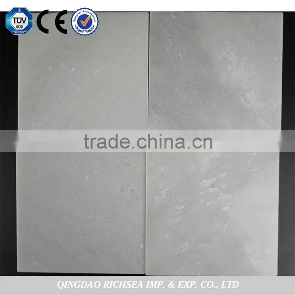 Cloudy White Marble Tile